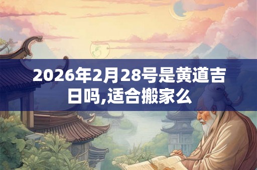 2026年2月28号是黄道吉日吗,适合搬家么