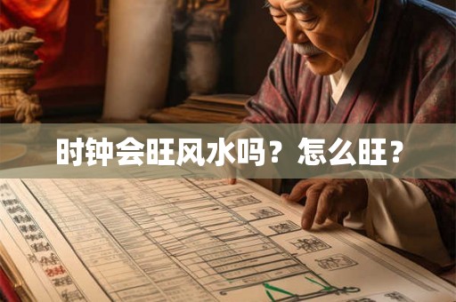 时钟会旺风水吗？怎么旺？