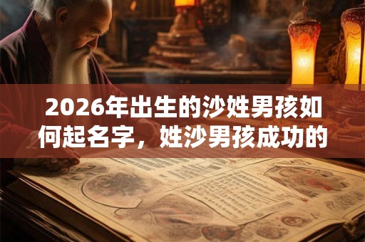 2026年出生的沙姓男孩如何起名字,姓沙男孩成功的名字 2026年出生的沙姓男孩如何起名字,姓沙男孩成功的名字