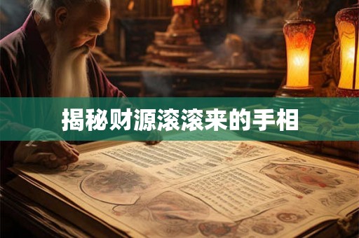 揭秘财源滚滚来的手相 揭秘财源滚滚来的手相