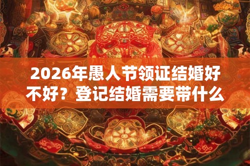 2026年愚人节领证结婚好不好？登记结婚需要带什么？