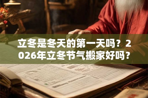 立冬是冬天的第一天吗?2026年立冬节气搬家好吗? 立冬是冬天的第一天吗?2026年立冬节气搬家好吗?