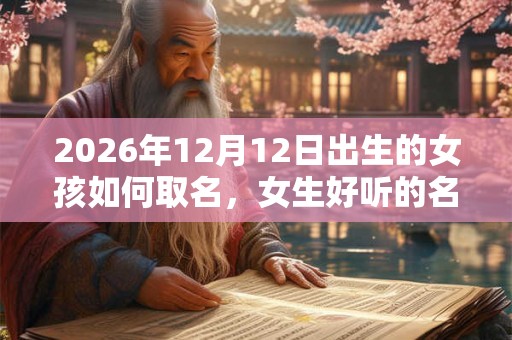 2026年12月12日出生的女孩如何取名,女生好听的名字 2026年12月12日出生的女孩如何取名,女生好听的名字