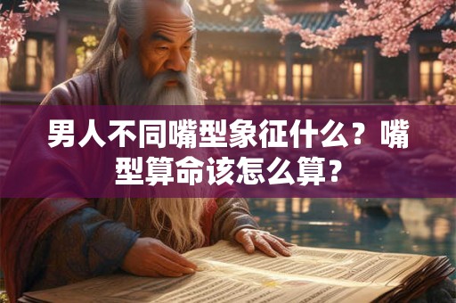 男人不同嘴型象征什么？嘴型算命该怎么算？