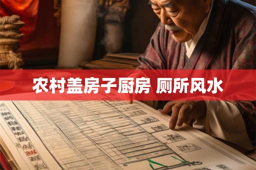 农村盖房子厨房 厕所风水