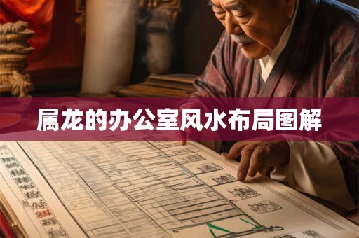 属龙的办公室风水布局图解