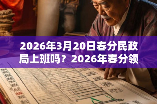 2026年3月20日春分民政局上班吗？2026年春分领证好不好？