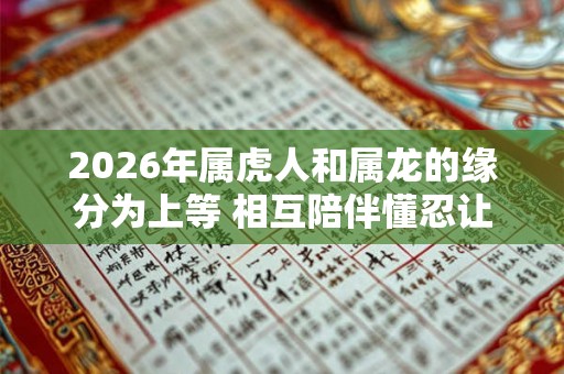 2026年属虎人和属龙的缘分为上等 相互陪伴懂忍让 2026年属虎人和属龙的缘分为上等 相互陪伴懂忍让