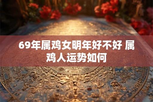 69年属鸡女明年好不好 属鸡人运势如何