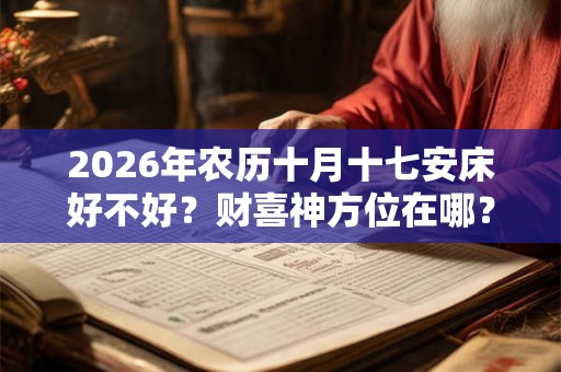 2026年农历十月十七安床好不好？财喜神方位在哪？