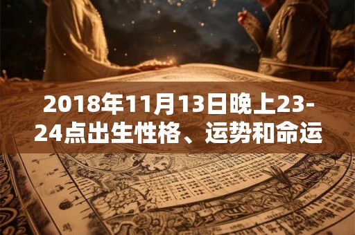 2018年11月13日晚上23-24点出生性格、运势和命运