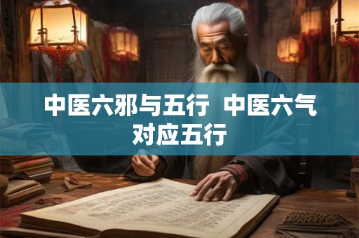 中医六邪与五行  中医六气对应五行