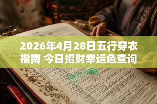 2026年4月28日五行穿衣指南 今日招财幸运色查询
