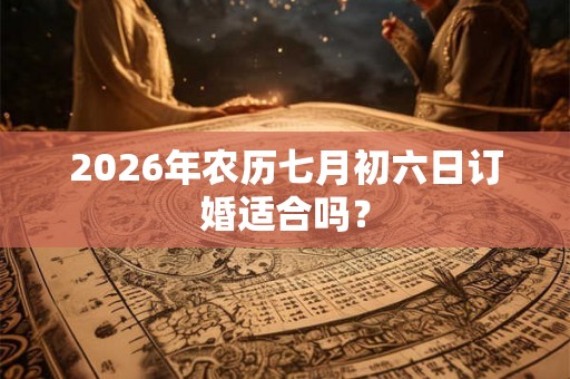 2026年农历七月初六日订婚适合吗? 2026年农历七月初六日订婚适合吗?
