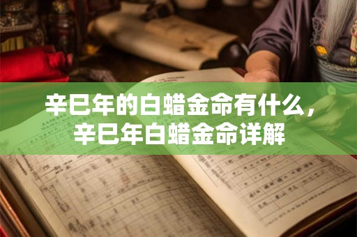 辛巳年的白蜡金命有什么,辛巳年白蜡金命详解 辛巳年的白蜡金命有什么,辛巳年白蜡金命详解