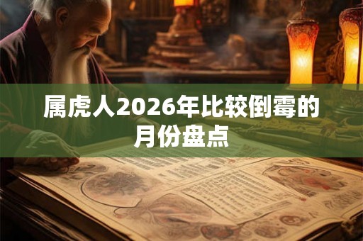 属虎人2026年比较倒霉的月份盘点