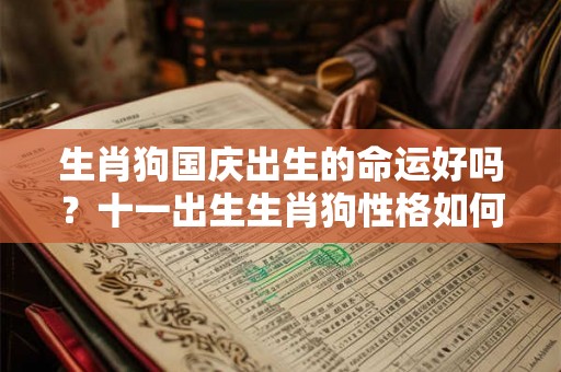 生肖狗国庆出生的命运好吗？十一出生生肖狗性格如何？