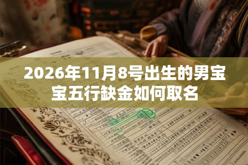2026年11月8号出生的男宝宝五行缺金如何取名 2026年11月8号出生的男宝宝五行缺金如何取名