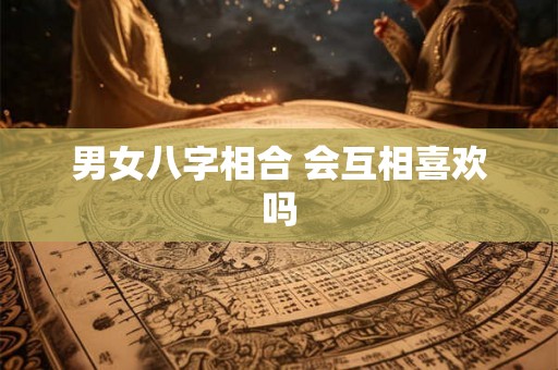 男女八字相合 会互相喜欢吗