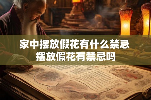 家中摆放假花有什么禁忌 摆放假花有禁忌吗