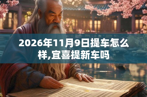 2026年11月9日提车怎么样,宜喜提新车吗