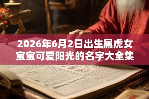 2026年6月2日出生属虎女宝宝可爱阳光的名字大全集 2026年6月2日出生属虎女宝宝可爱阳光的名字大全集