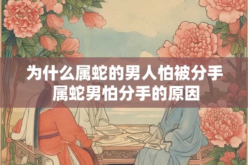 为什么属蛇的男人怕被分手 属蛇男怕分手的原因 为什么属蛇的男人怕被分手 属蛇男怕分手的原因
