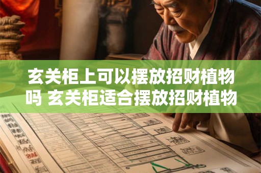 玄关柜上可以摆放招财植物吗 玄关柜适合摆放招财植物吗