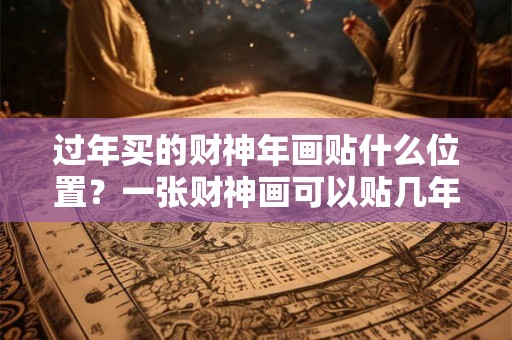 过年买的财神年画贴什么位置？一张财神画可以贴几年？