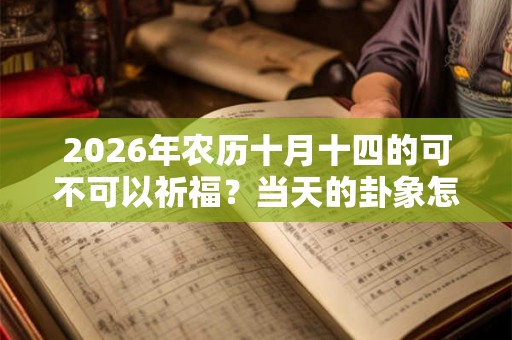 2026年农历十月十四的可不可以祈福？当天的卦象怎么样？