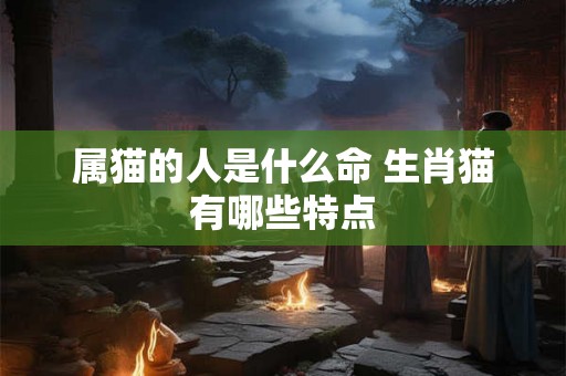 属猫的人是什么命 生肖猫有哪些特点 属猫的人是什么命 生肖猫有哪些特点