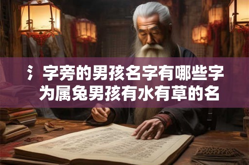 氵字旁的男孩名字有哪些字  为属兔男孩有水有草的名字