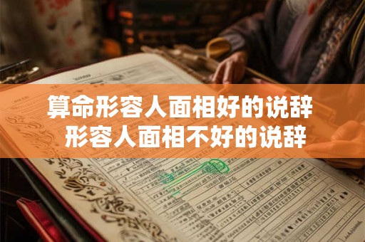 算命形容人面相好的说辞  形容人面相不好的说辞