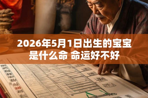 2026年5月1日出生的宝宝是什么命 命运好不好