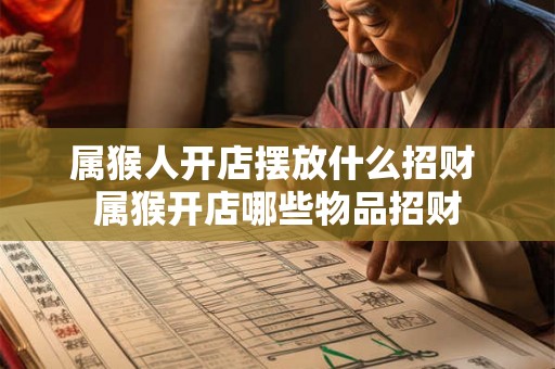 属猴人开店摆放什么招财 属猴开店哪些物品招财