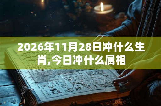 2026年11月28日冲什么生肖,今日冲什么属相