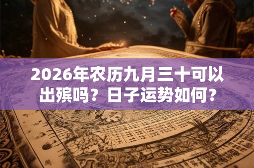 2026年农历九月三十可以出殡吗？日子运势如何？