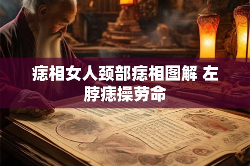痣相女人颈部痣相图解 左脖痣操劳命 痣相女人颈部痣相图解 左脖痣操劳命