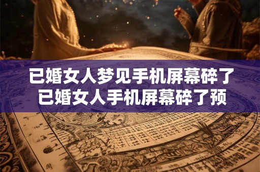 已婚女人梦见手机屏幕碎了 已婚女人手机屏幕碎了预示什么 已婚女人梦见手机屏幕碎了 已婚女人手机屏幕碎了预示什么