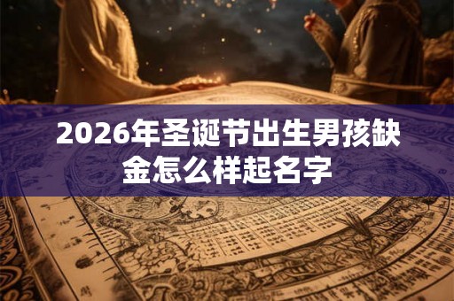2026年圣诞节出生男孩缺金怎么样起名字