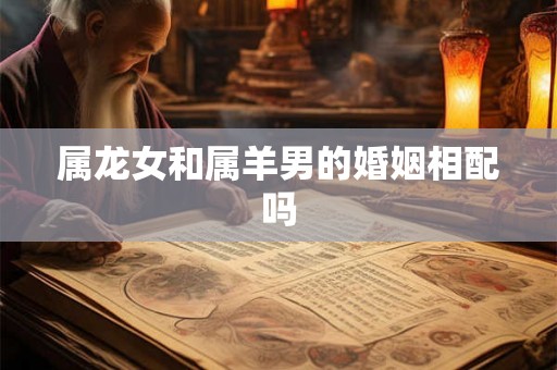 属龙女和属羊男的婚姻相配吗 属龙女和属羊男的婚姻相配吗