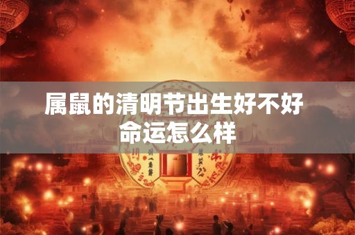 属鼠的清明节出生好不好 命运怎么样 属鼠的清明节出生好不好 命运怎么样