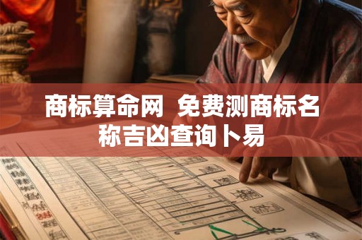 商标算命网  免费测商标名称吉凶查询卜易