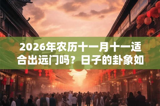 2026年农历十一月十一适合出远门吗?日子的卦象如何? 2026年农历十一月十一适合出远门吗?日子的卦象如何?