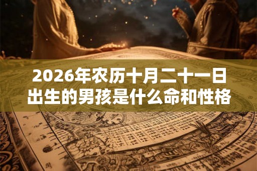 2026年农历十月二十一日出生的男孩是什么命和性格？