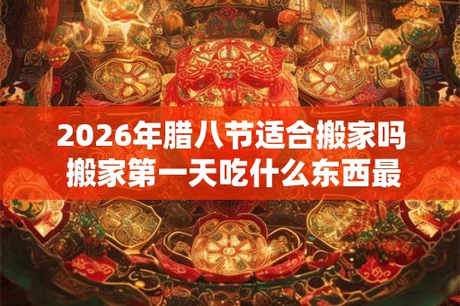 2026年腊八节适合搬家吗 搬家第一天吃什么东西最好