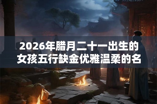 2026年腊月二十一出生的女孩五行缺金优雅温柔的名字精选