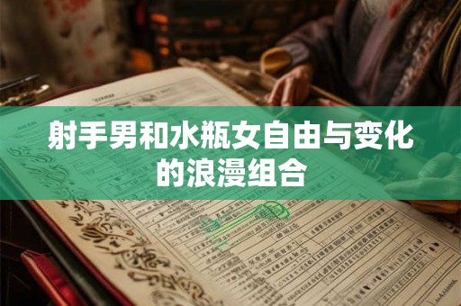 射手男和水瓶女自由与变化的浪漫组合