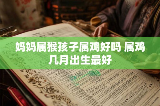 妈妈属猴孩子属鸡好吗 属鸡几月出生最好