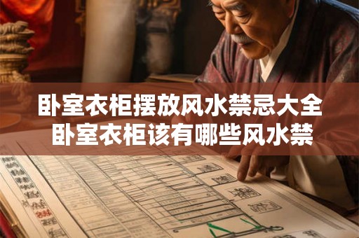 卧室衣柜摆放风水禁忌大全 卧室衣柜该有哪些风水禁忌